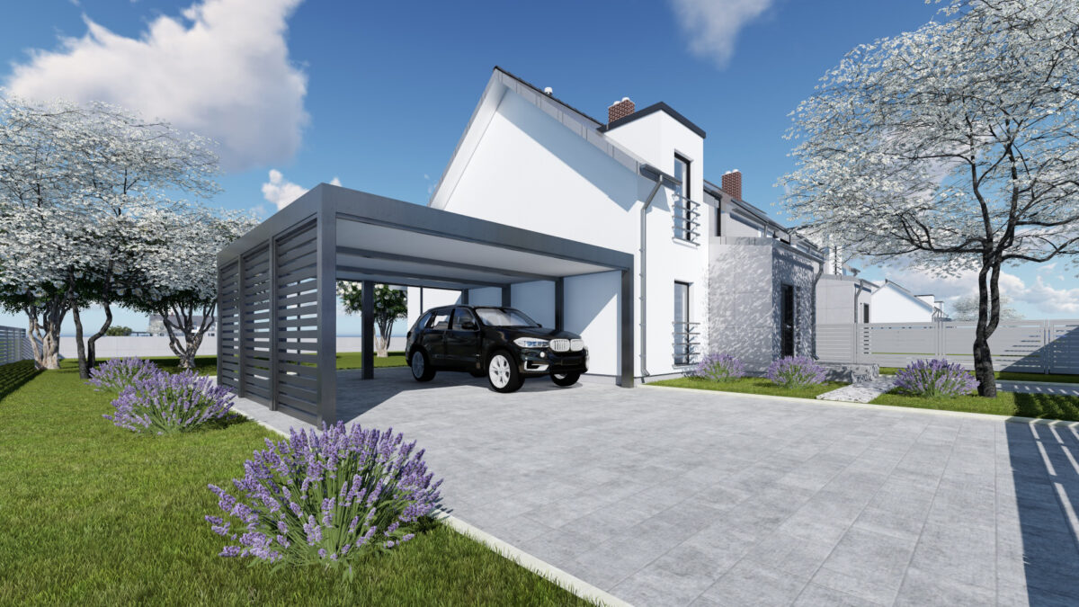 carport 2 horyzontal 3+0